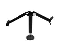 Caballete Rueda Soporte rueda motocicleta, ahorrador mano obra soporte elevación universal, lateral, brazo oscilante