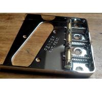 CABALLETE TELE FENDER VINTAGE 3 PONTES LATÓN / Telecaster 3-Silla Tele Bridge