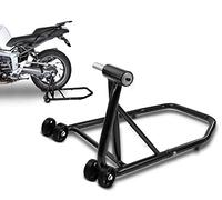 Caballete Trasero Compatible para Ducati Diavel/S 11-22 Black, ConStands Single por Basculante Monobrazo, adaptadore Incl.
