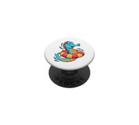 Caballito de Mar Divertido con Flotador y Gafas PopSockets PopGrip Adhesivo