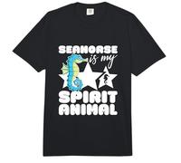 Caballito de mar es mi espíritu Animal Kawaii Dibujos Animados Divertidos caballitos de mar Comfort Colors Adult Heavyweight T-Shirt