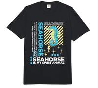 Caballito de mar es mi espíritu Animal Kawaii Dibujos Animados Divertidos caballitos de mar Comfort Colors Adult Heavyweight T-Shirt