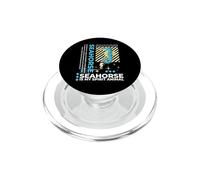 Caballito de mar es mi espíritu Animal Kawaii Dibujos Animados Divertidos caballitos de mar PopSockets PopGrip para MagSafe