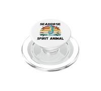 Caballito de mar es mi espíritu Animal Kawaii Dibujos Animados Divertidos caballitos de mar PopSockets PopGrip para MagSafe