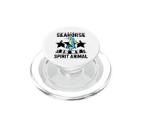 Caballito de mar es mi espíritu Animal Kawaii Dibujos Animados Divertidos caballitos de mar PopSockets PopGrip para MagSafe