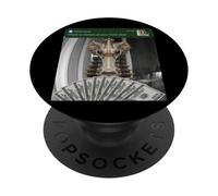 Caballito de mar Hay Movimiento en tu Puerta Principal Tonto PopSockets PopGrip Adhesivo