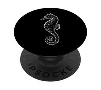 Caballito De Mar Ilustración PopSockets PopGrip Adhesivo