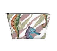 Caballito de mar Laminaria, Bolsa de artículos de tocador Bolsa de Maquillaje Bolsa de cosméticos Bolsa de artículos de tocador de Viaje portátil