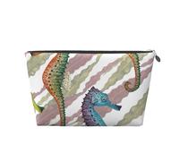 Caballito de mar Laminaria, Bolsa de artículos de tocador Bolsa de Maquillaje Bolsa de cosméticos Bolsa de artículos de tocador de Viaje portátil