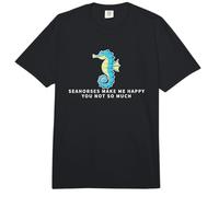 Caballitos de mar me Hacen Feliz no Tanto Divertido Caballito de mar Comfort Colors Adult Heavyweight T-Shirt