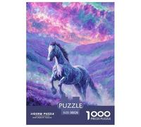Caballo 1000 Piezas Rompecabezas Juego De Familia Clásico Maravilloso Puzzles Desafío De Color para Adultos Y Niños 38x26cm/1000pcs