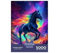 Caballo 1000 Piezas Rompecabezas Juego De Familia Clásico Maravilloso Puzzles Regalo para La Relajación para Regalos De Viaje, Presente 70x50cm/1000pcs