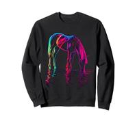 Caballo Agua Potable Ecuestre Vaquera Vaquero Western Granero Sudadera