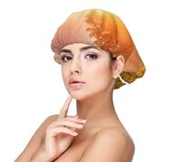 Caballo al anochecer,Gorro de dormir de satén para adultos - Gorro de dormir elástico para mujer, cubrecabello nocturno
