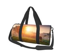 Caballo al Atardecer, Bolsa de Viaje de Gran Capacidad, Bolso Redondo, Bolsa de Viaje Deportiva, Bolsa de Mano, Bolsa de Fitness