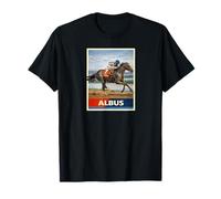 Caballo Albus, Carreras de Caballos, Santa Anita, del Mar Pura Sangre Camiseta