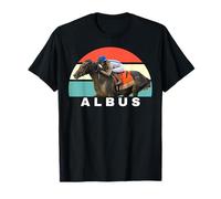 Caballo Albus, Carreras de Caballos, Santa Anita, del Mar Pura Sangre Camiseta