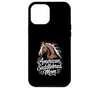 Caballo Americano Saddlebred Mamá Carcasa para iPhone 12 Pro MAX