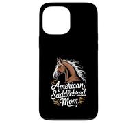 Caballo Americano Saddlebred Mamá Carcasa para iPhone 13 Pro MAX