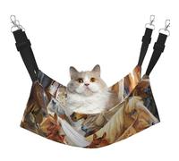 Caballo Animal de Acuarela Impreso,Hamaca Colgante para Gatos, Suave, de Doble Cara, para Perros pequeños y Mascotas.,M