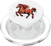 Caballo Año Nuevo Chino 2026 Caballo de Fuego Signo del Zodíaco LUN PopSockets PopGrip para MagSafe