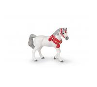 Caballo árabe blanco con vestido de desfile - Papo - Blanco