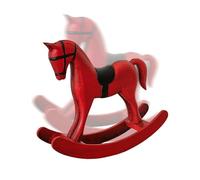 Caballo balancín para decoración de escritorio | Amuleto decorativo, escultura para escritorio, caballo balancín, para familia, amigos, amantes de la colección, para aparador, mesa de comedor o