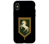 Caballo Banner Mitos Medievales Montados Jinetes Mitología Carcasa para iPhone X/XS