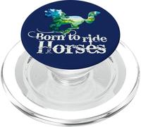 Caballo Born to Ride Horses equitación Galope Caballo arro Libertad PopSockets PopGrip para MagSafe