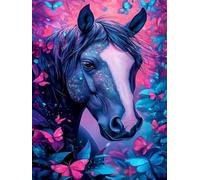 Caballo Brillante Puzzle de 70 Piezas para Adultos, Rompecabezas Adultos Imposible, Juego de Habilidad para Toda La Familia, Regalo para Ella o Él