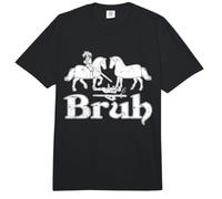 Caballo Bruh Funny Knight Medieval REN Faire Jousting Comfort Colors Adult Heavyweight T-Shirt