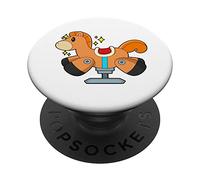 Caballo Caballito balancín PopSockets PopGrip Adhesivo