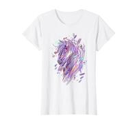 Caballo Camiseta Niñas Mujer Regalo Ecuestre Caballos Camiseta