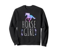 Caballo chica ecuestre jinete amor caballos adolescentes niños mujeres regalo Sudadera
