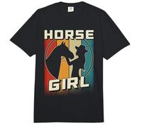 Caballo Chica Lindo Caballo Amante Caballos Cabal Comfort Colors Adult Heavyweight T-Shirt