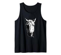 Caballo con Palillo Divertido Matón Gángster Meme Camiseta sin Mangas