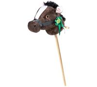 Caballo con Placa marrón Oscuro
