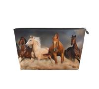 Caballo Corriendo, Bolsa de artículos de tocador Bolsa de Maquillaje Bolsa de cosméticos Bolsa de artículos de tocador de Viaje portátil