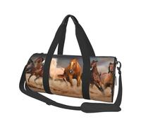 Caballo Corriendo, Bolsa de Viaje de Gran Capacidad, Bolso Redondo, Bolsa de Viaje Deportiva, Bolsa de Mano, Bolsa de Fitness