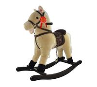 Caballo De Balancín Con Sonidos Beige