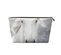 Caballo de Camarga, Bolsa de Maquillaje Bolsa de cosméticos Bolsa de artículos de tocador de Viaje portátil Bolsa de artículos de tocador