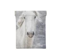 Caballo de Camarga, Squeeze Top Wallet Bolsa de Almacenamiento para Mujer Monedero pequeño Bolsa de Cambio