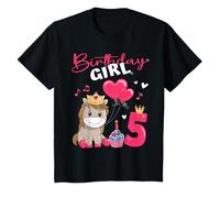 Caballo de cumpleaños para niña de 5 años - Cute Foel 5º cumpleaños Camiseta