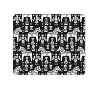 Caballo De Dala, Arte Popular Sueco Mouse Pad Agradable Mousepad Lavable Alfombrilla De Ratón para Ordenador Hogar Gaming 25X30Cm