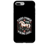 Caballo de fiordo Noruego Alma vikinga del Poder del fiordo Carcasa para iPhone 7 Plus/8 Plus
