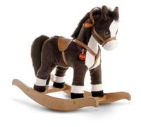 Caballo de Montar Marron | Juguete balancín Infantil de Peluche. | Trudi | 34x58x78cm | Jumbo | Rocking Animals | Modelo 29708