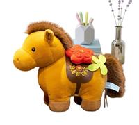 Caballo De Peluche - 20 Centímetro Lindo Diseño Chino,Último Peluche Lindo | Para Niños Niñas Infantil Cumpleaños Año Nuevo Regalo