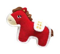 Caballo de Peluche | 2026 Mascota Linda Decoración de la Suerte,Mascota China del Caballo de Pie 2026 - para Familia Colegas Niños Adultos Casa Oficina Coche Sala de Estar Dormitorio