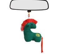 Caballo De Peluche,2026 Mascota Suave De Año Nuevo Decoración Del Hogar - Año Nuevo Chino Caballo De Peluche Llavero - Para Tienda Restaurante Mesa Dormitorio Sofá Coche