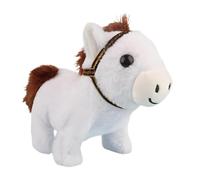 Caballo de peluche,Juguetes eléctricos consoladores | Juguetes de animales blandos | Para niños dormitorio estudio habitación infantil sofá coche cama coleccionistas tiempo de juego sueño habitación